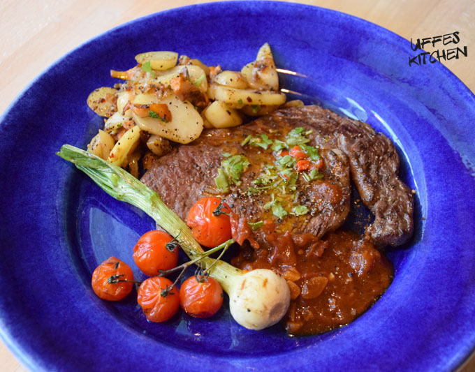 entrecote grillad