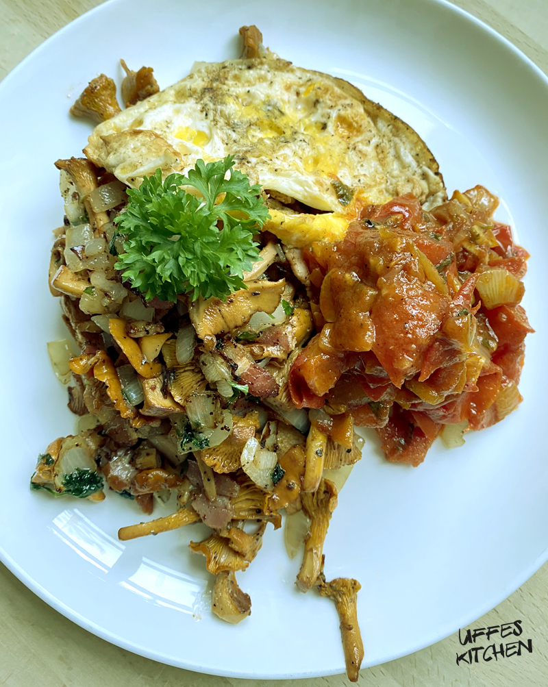 kantarellmacka