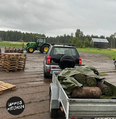 rullar pa vagn