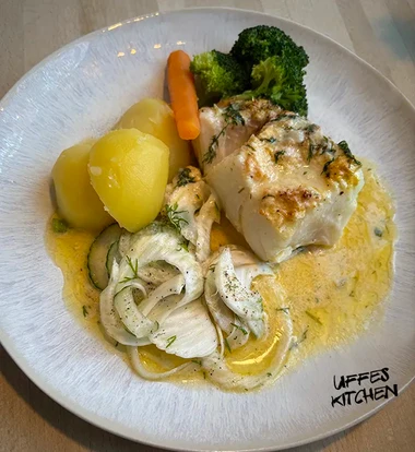 skrei tallrik